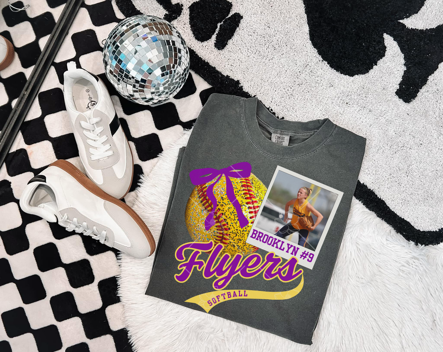 Custom Softball Polaroid- Multiple Styles PLEASE READ DESCRIPTION