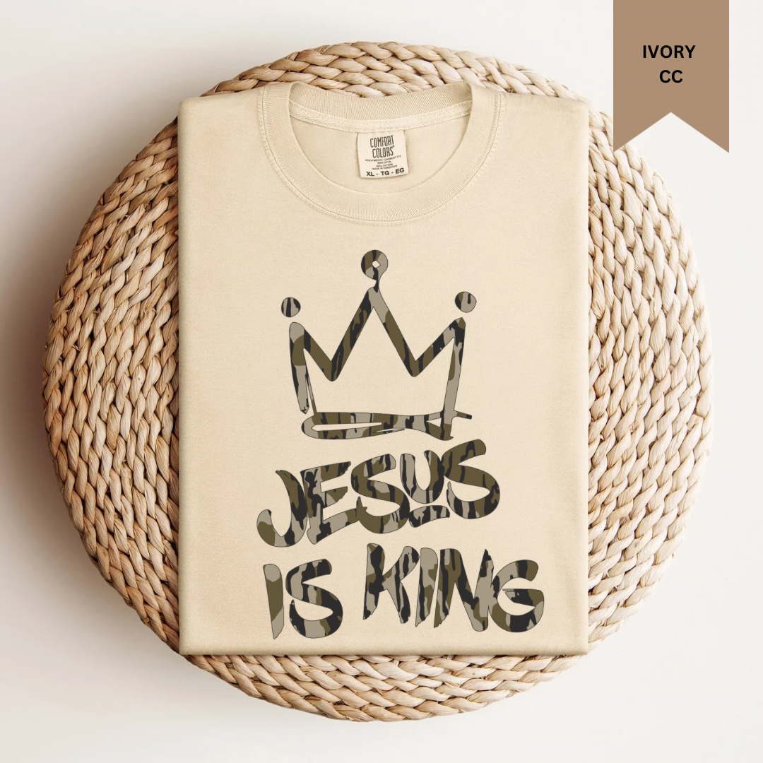 Jesus Is King Tee.