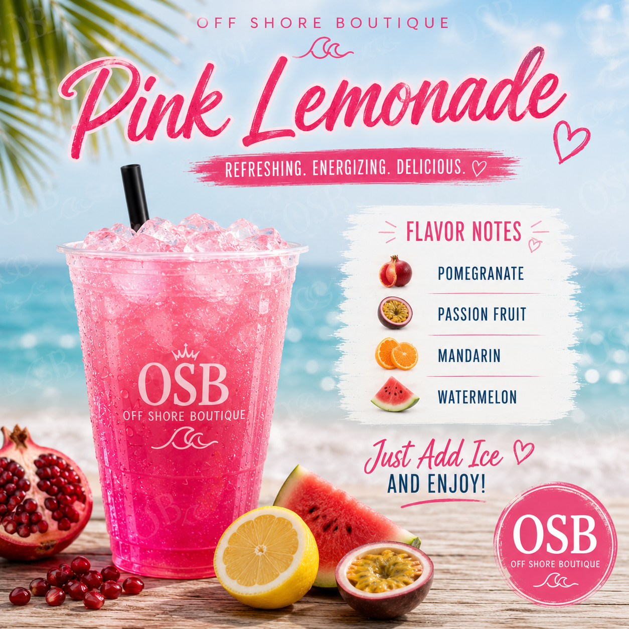 Pink Lemonade Loaded Tea Packet