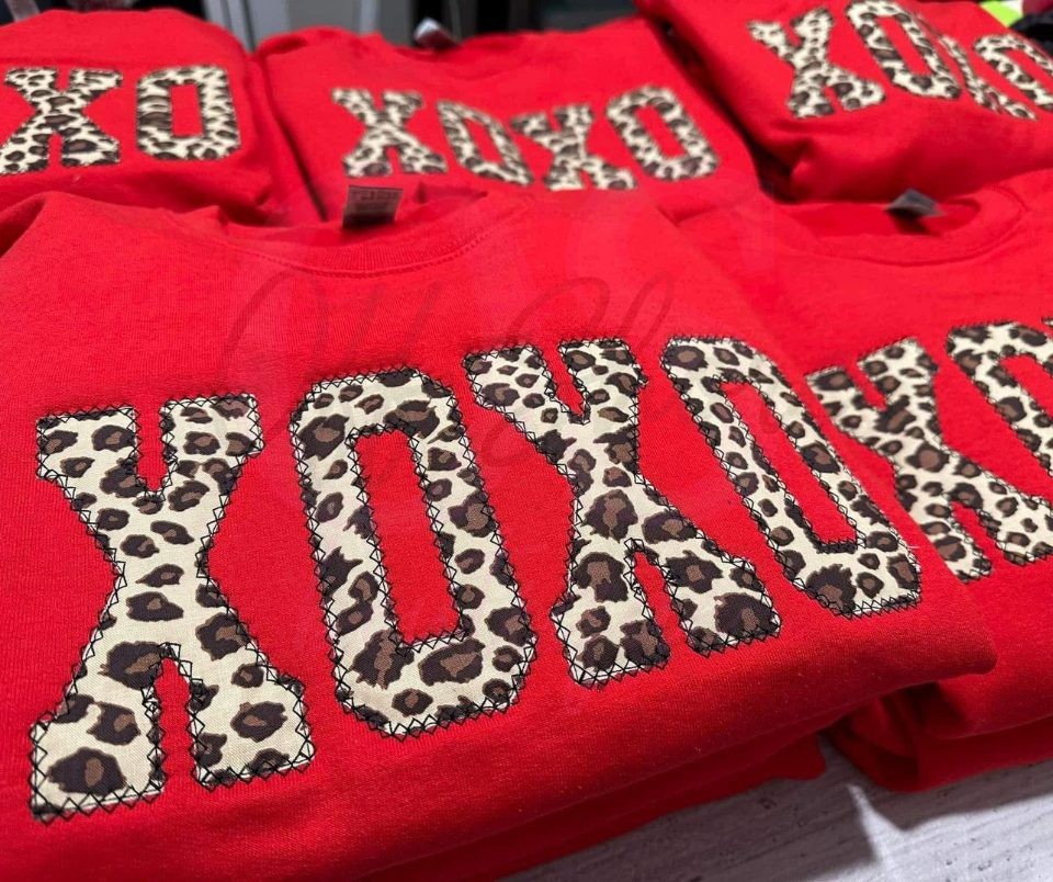 XOXO Cheetah Crewneck