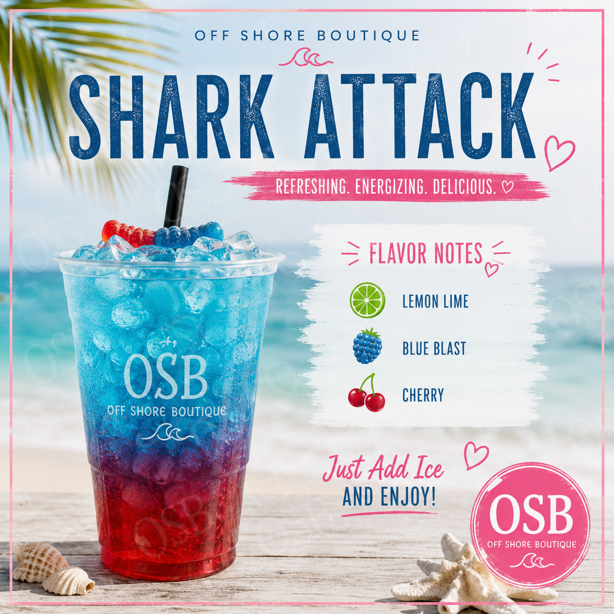 Shark Attack Loaded Tea Packet