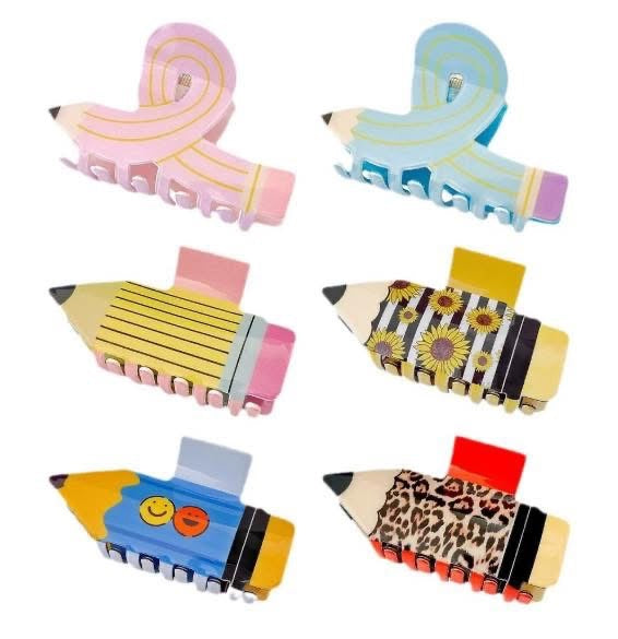 Pencil Claw Clips
