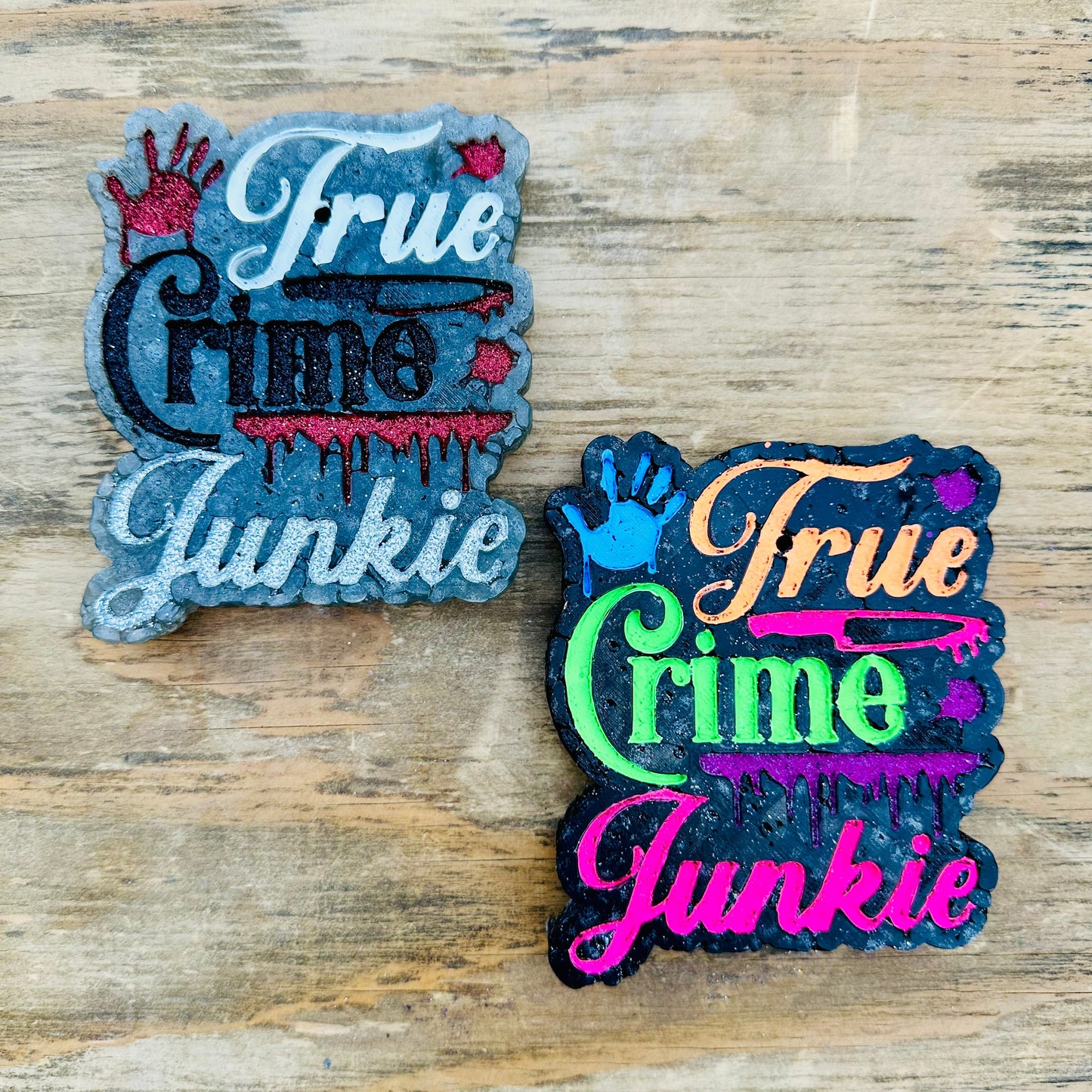 Halloween True Crime Car Freshie