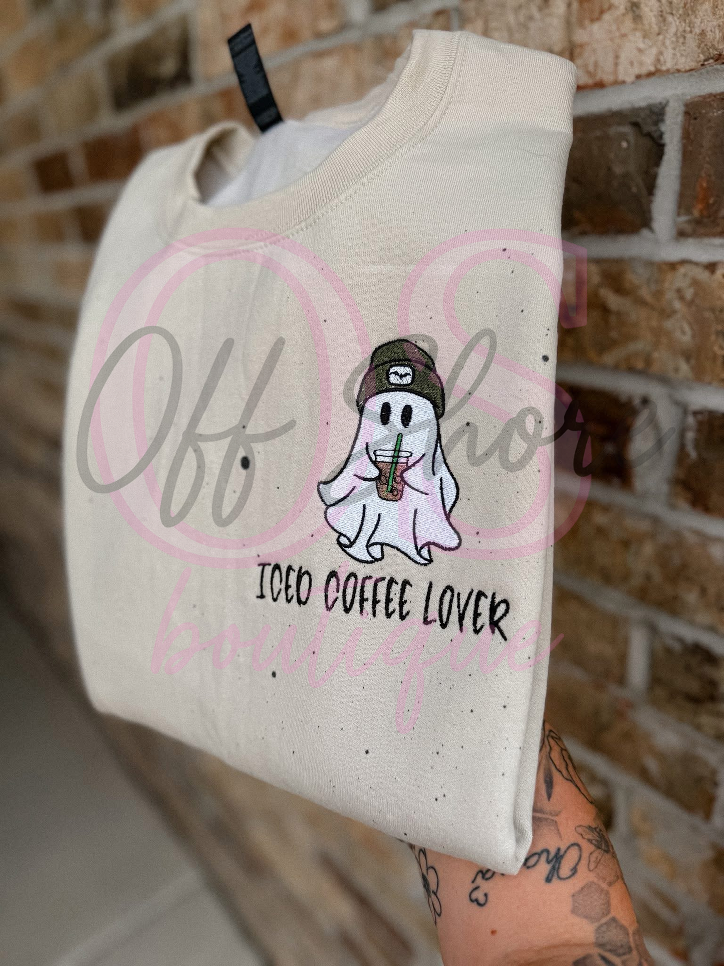 Iced Coffee Lover Ghostie