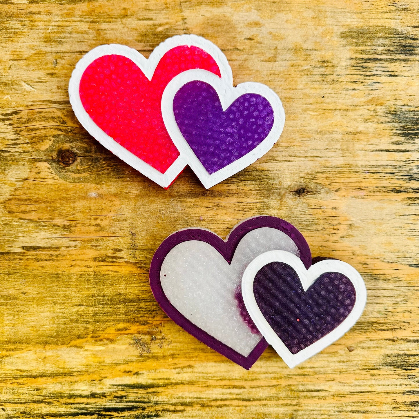 2026 Valentine Double Heart Car Freshie