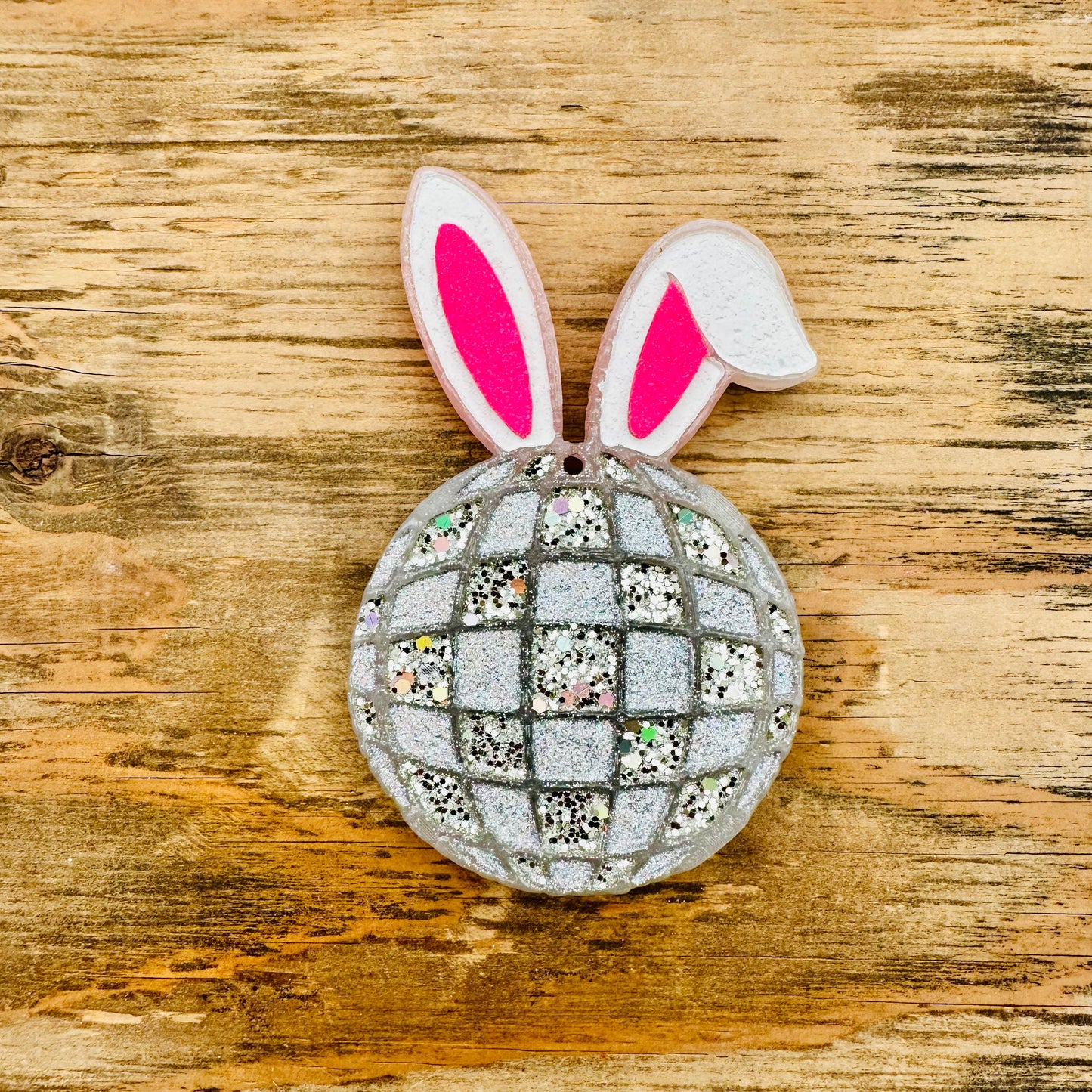 Easter Disco Bunny Car Freshie