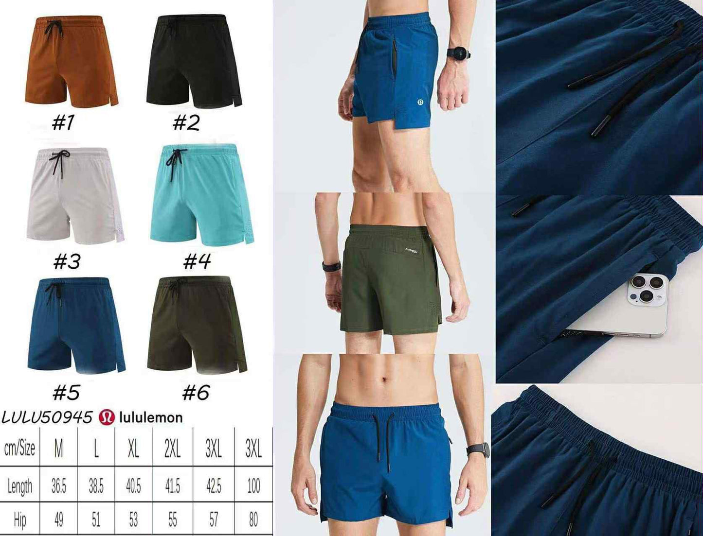 Men L.U.L.U Shorts
