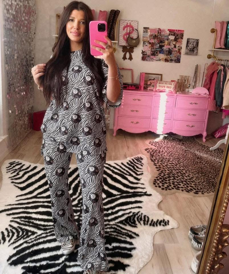 Main Character Matching Set In b&w zebra Preorder