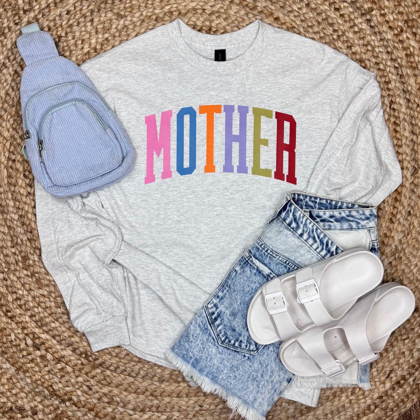Mother Colorful Long Sleeve Tee