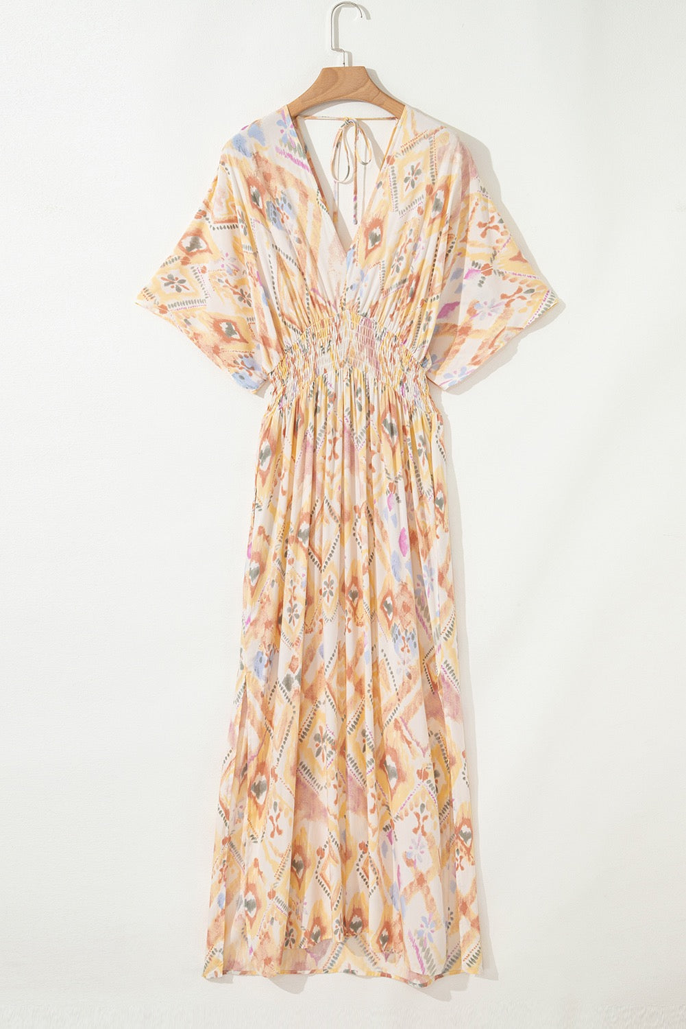 Multicolor Geometric Print Maxi LT