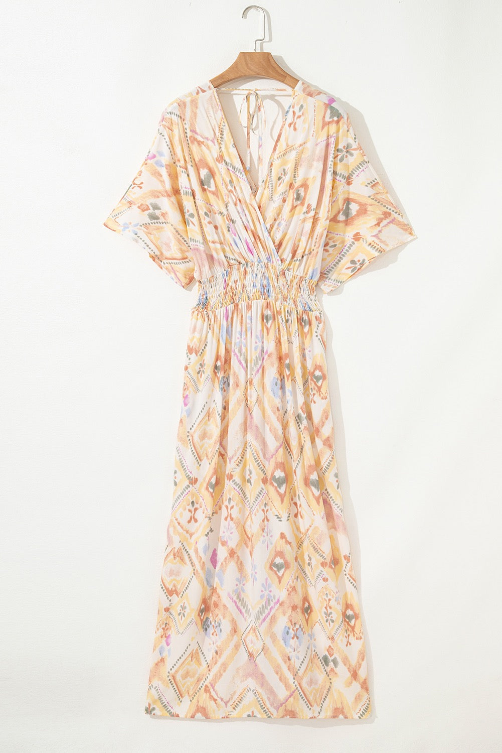 Multicolor Geometric Print Maxi LT