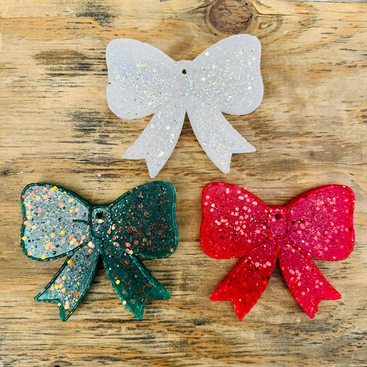 2025 Christmas Bow Car Freshie