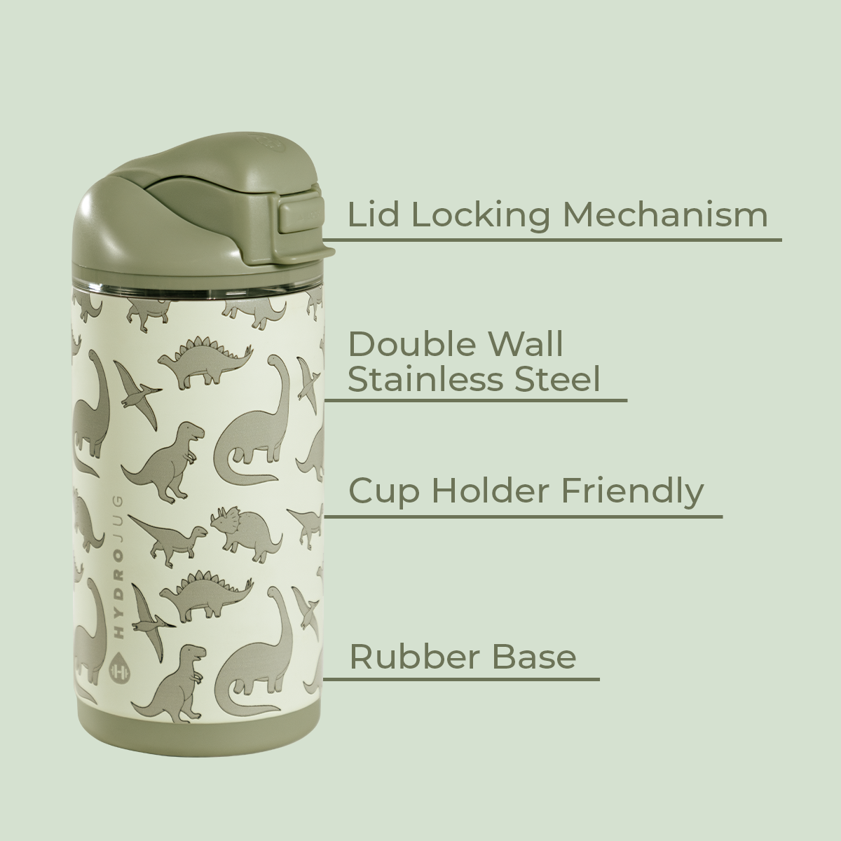 Dinosaur HydroJug 14oz Ease2o