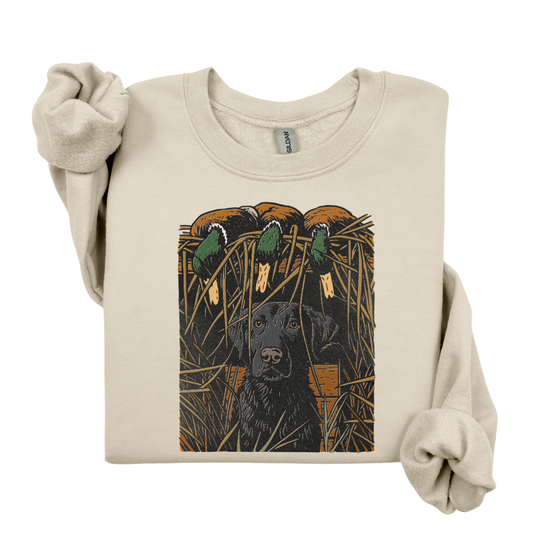 Duck Dog Sweatshirt.