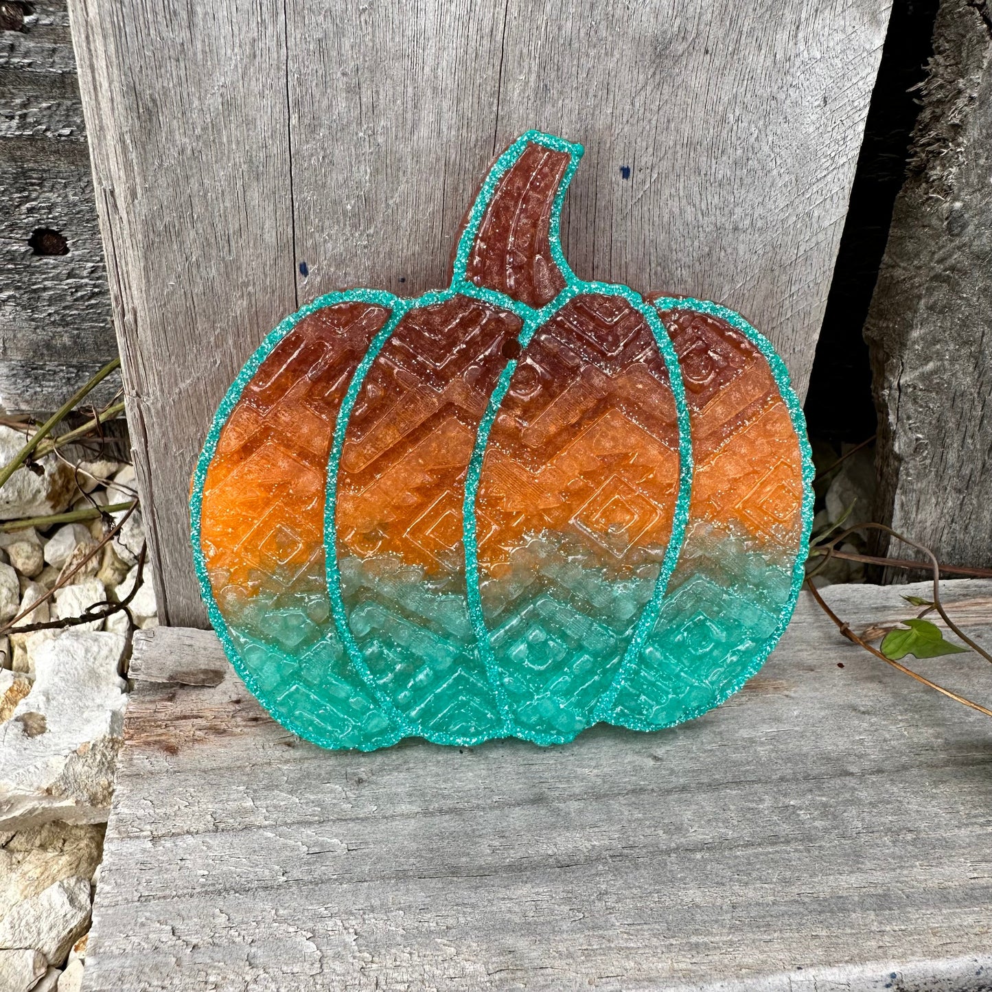 Fall Aztec Pumpkin Car Freshie