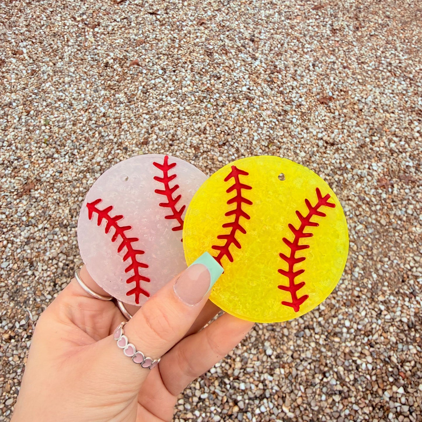 **Custom** Mini Softball Car Freshie