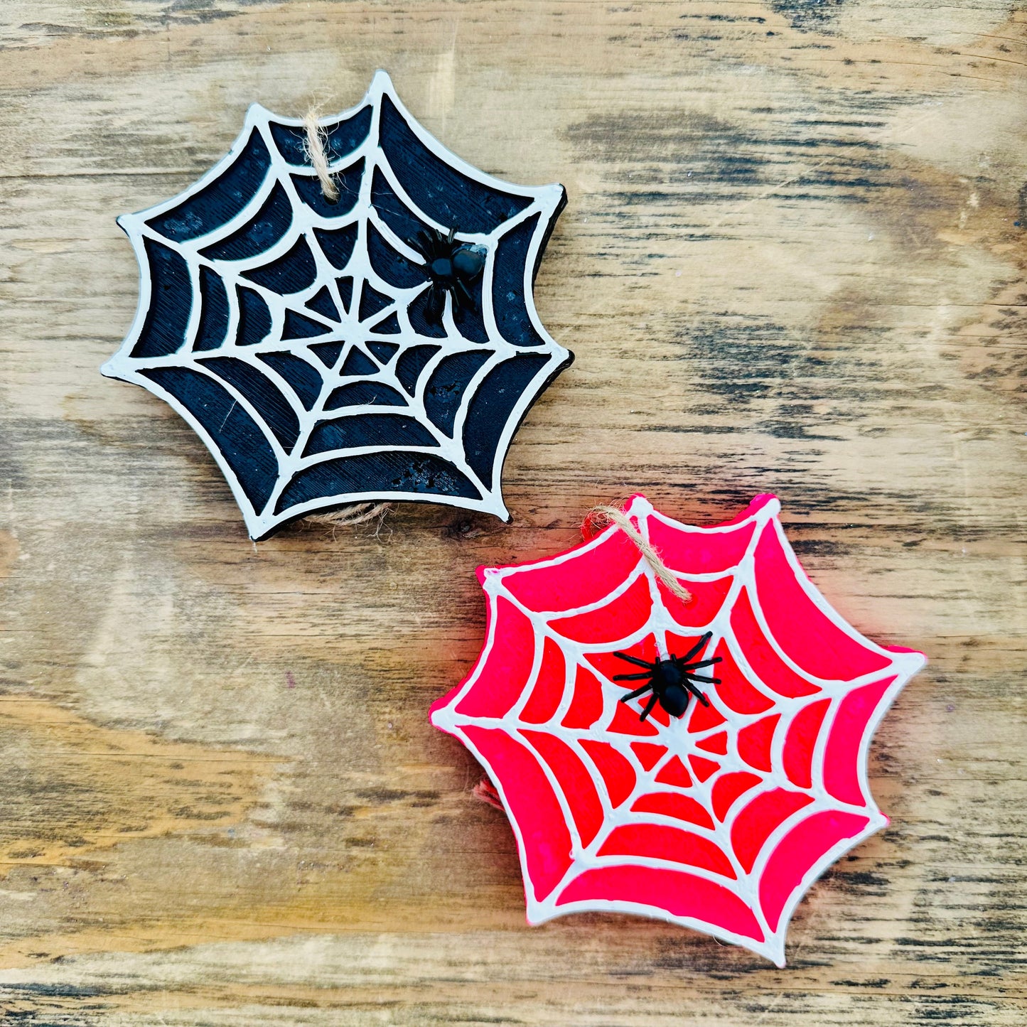 Halloween Spider Web Car Freshie