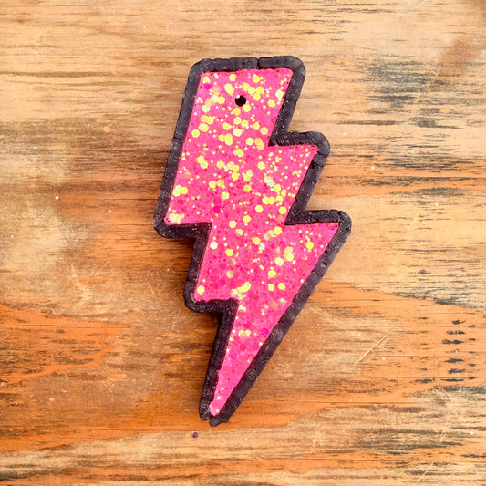 Lightning Bolt Car Freshie