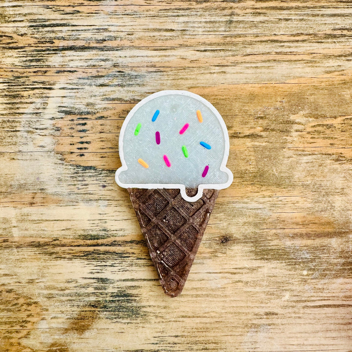 Summer Ice Cream Cone Car Freshie