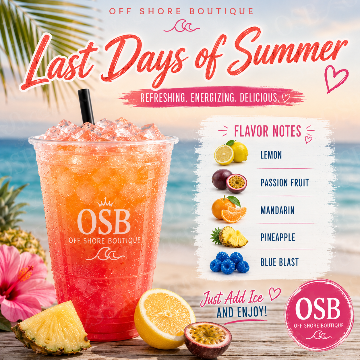 Last Days Of Summer Loaded Tea Packet