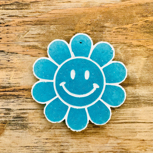 Smiley Flower Car Freshie