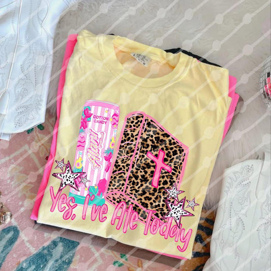 Yes, I've ate today - multiple styles