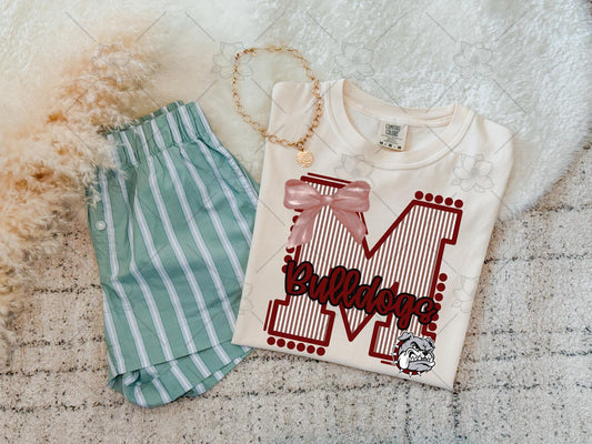 Custom seersucker team tee- Multiple Styles