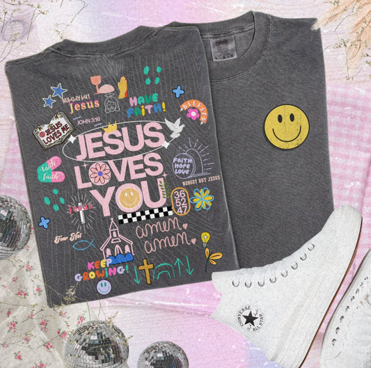 Jesus loves you with pocket - YOUTH