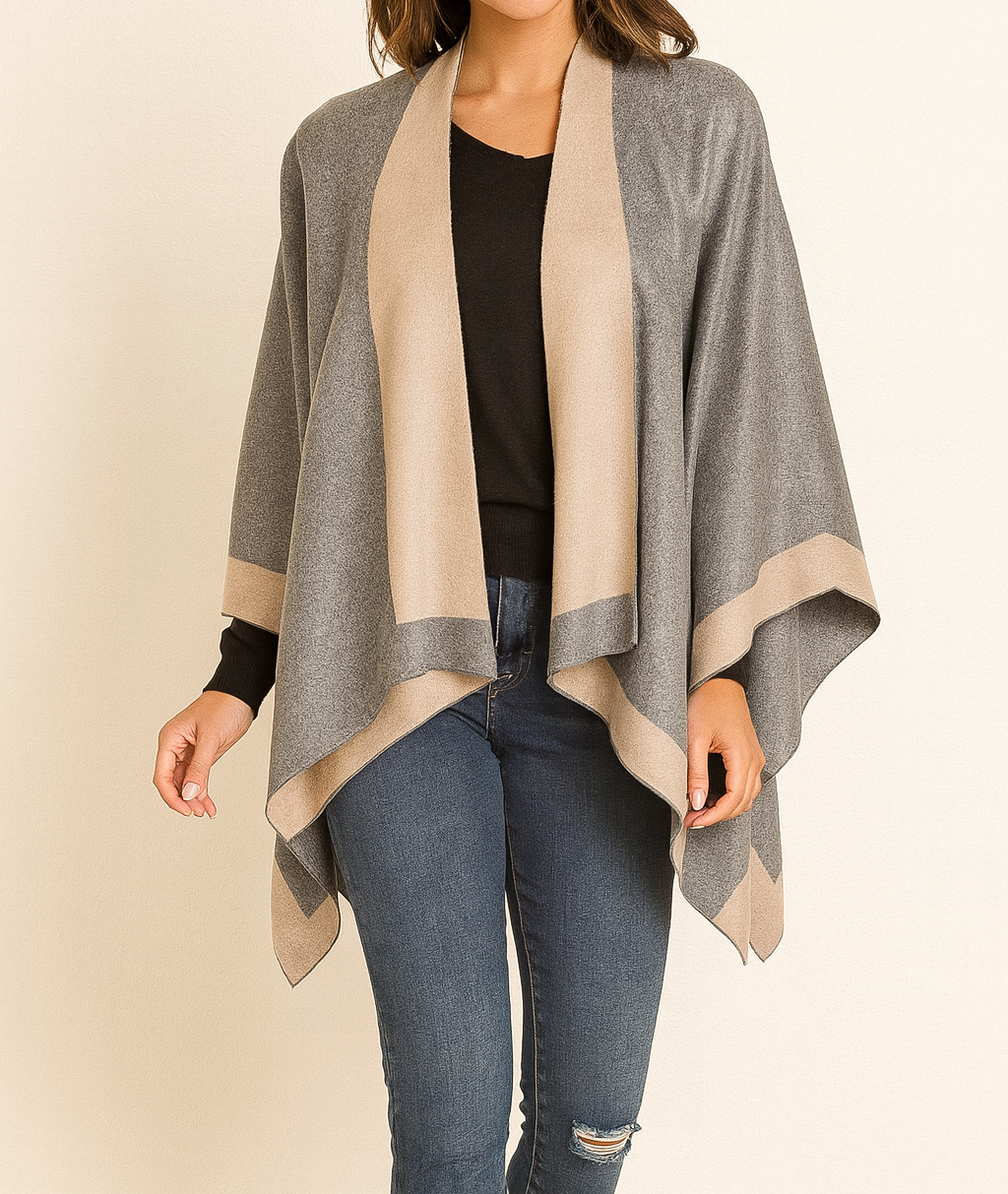 Grey Colorblock Wrap RTS