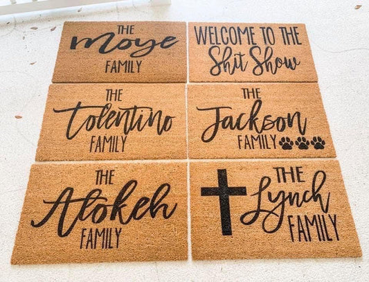 18”x30” Custom Doormat – Durable, Stylish, and Eco-Friendly