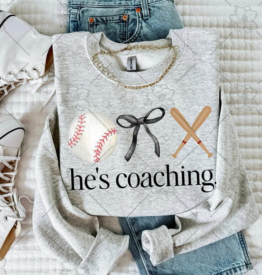 He is coaching - multiple styles/careers