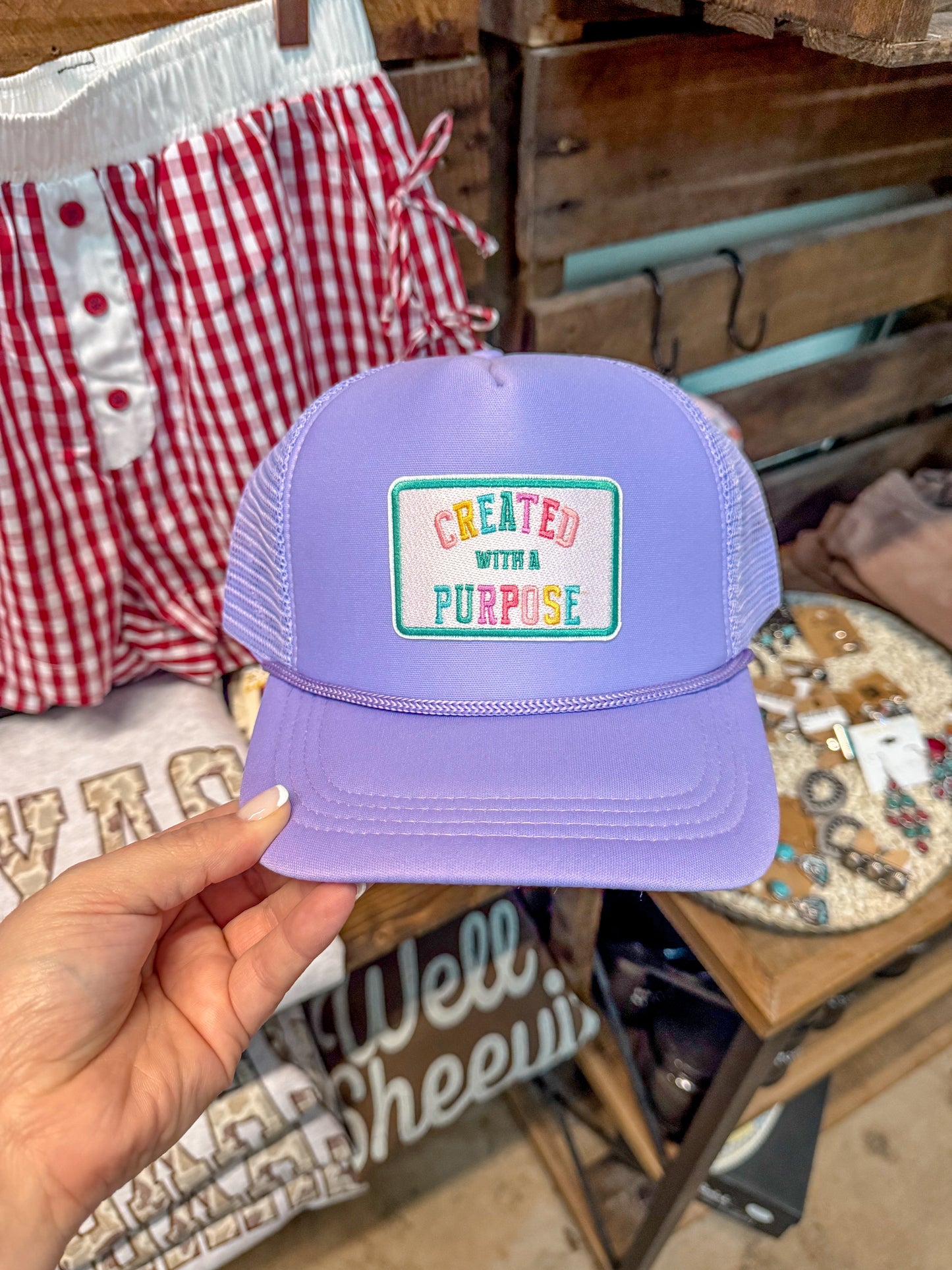 Created With A Purpose Trucker Hat