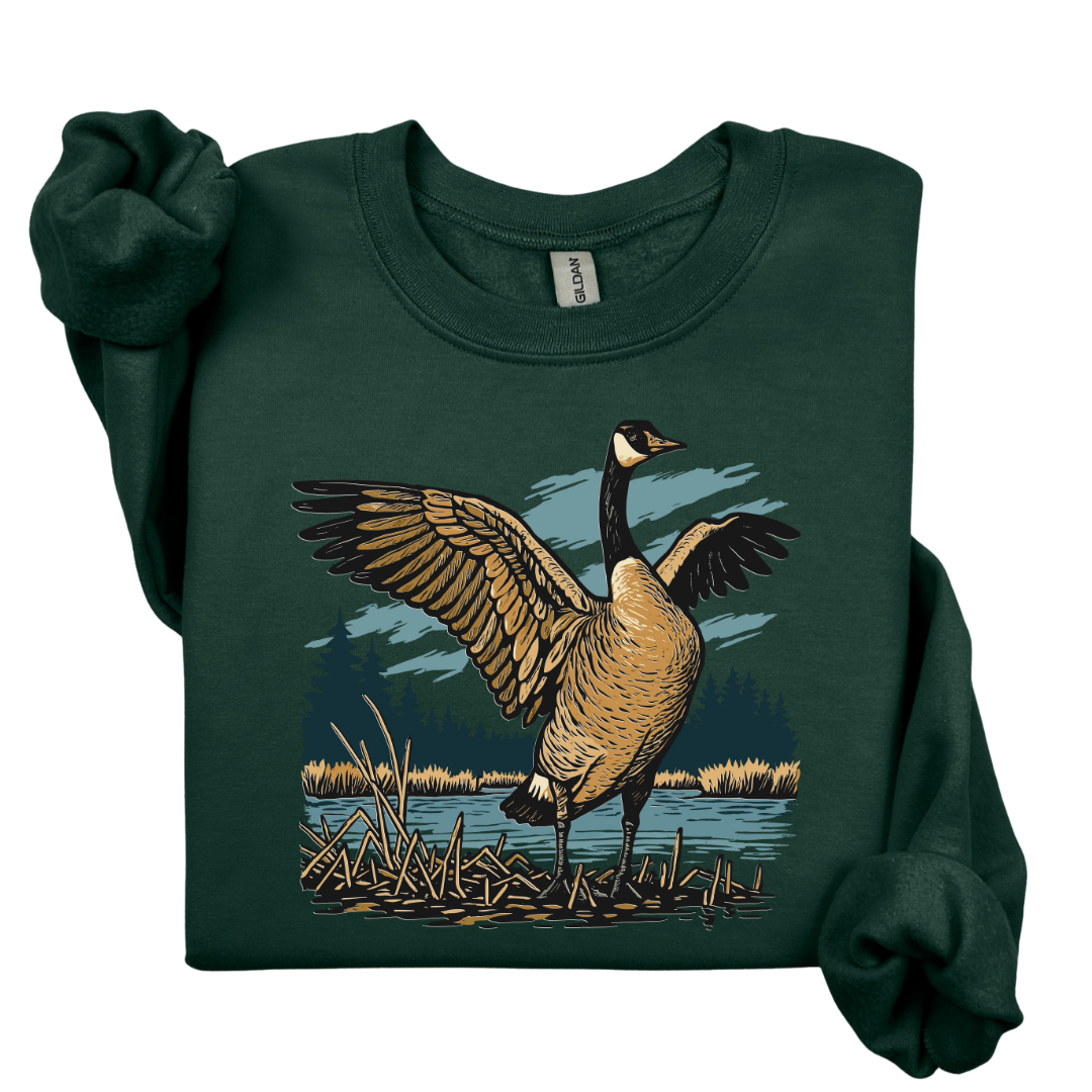 Hunting Goose Sweatshirt.
