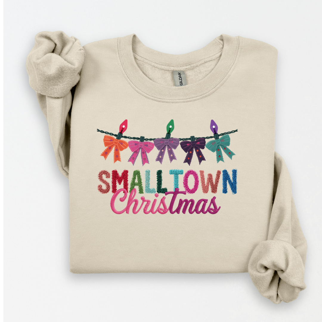 Small Town Bow Sweatshirt.