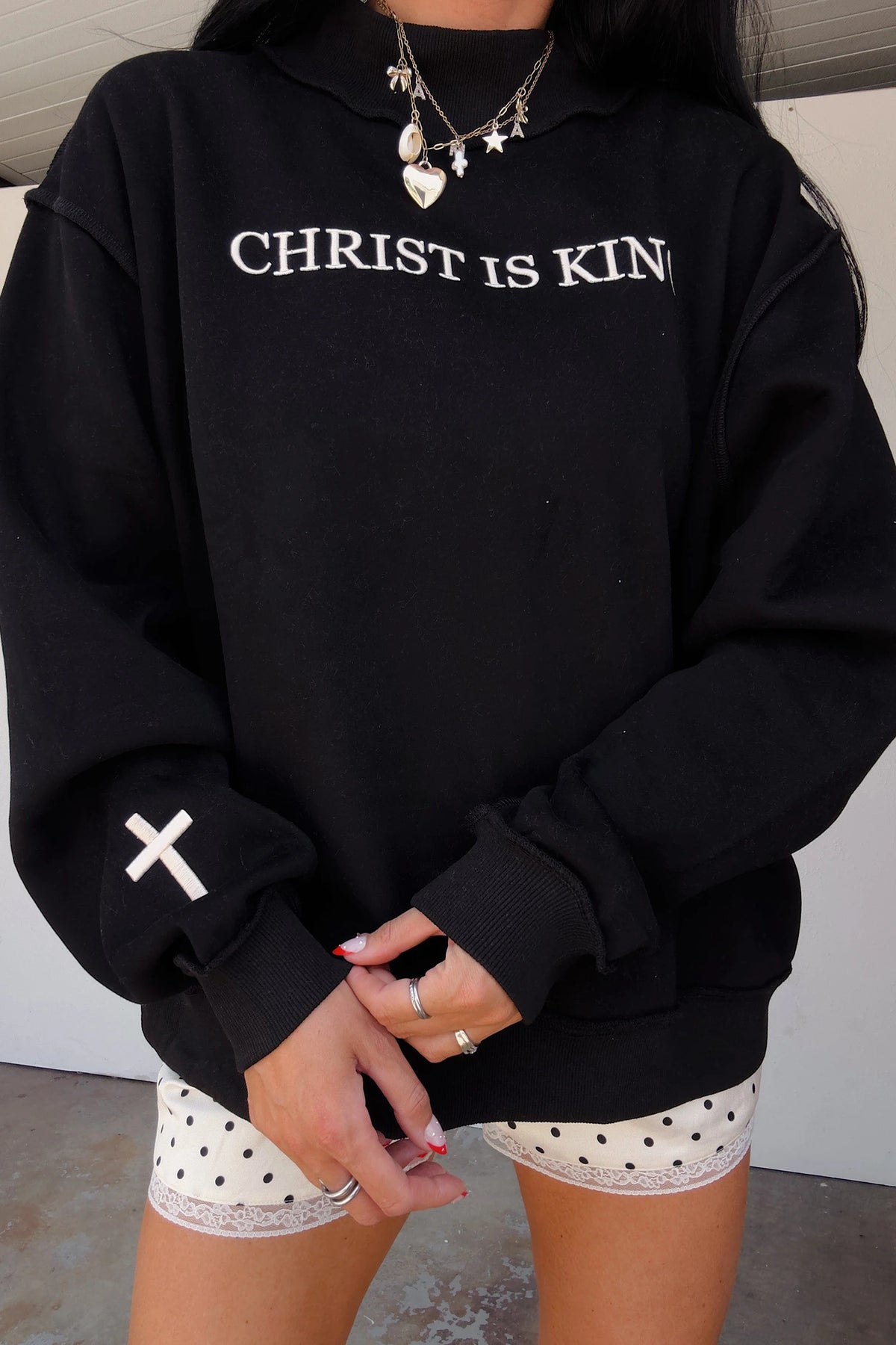 Christ Is King MockNeck