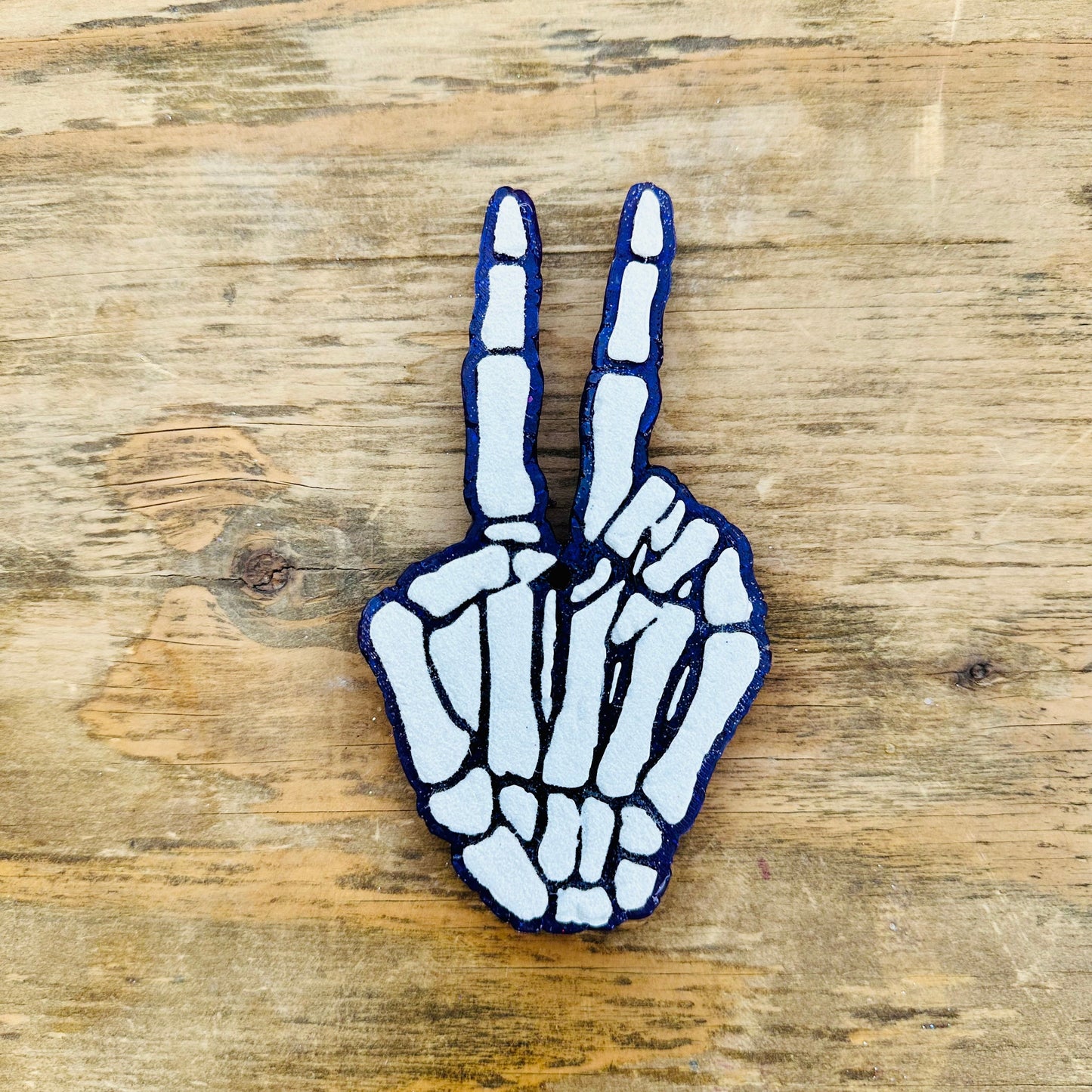 Halloween Skeleton Hand Car Freshie