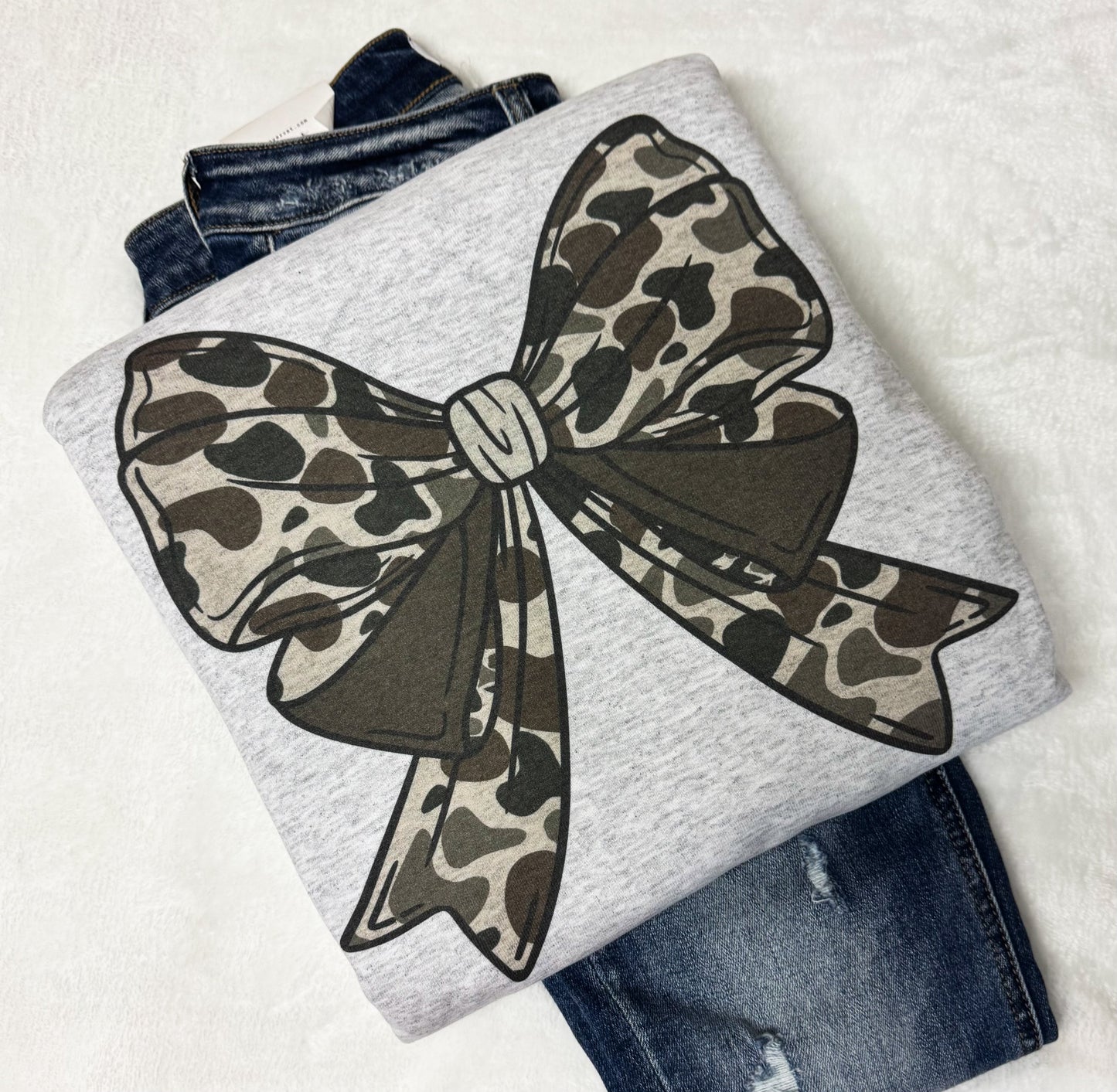Camo Bow- Sublimation