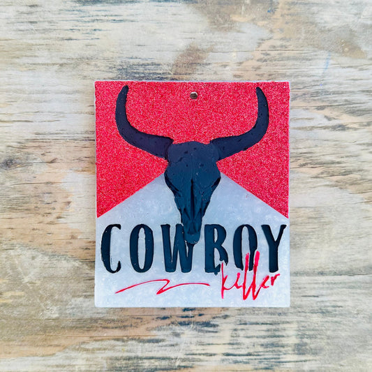 Cowboy Killer Car Freshie
