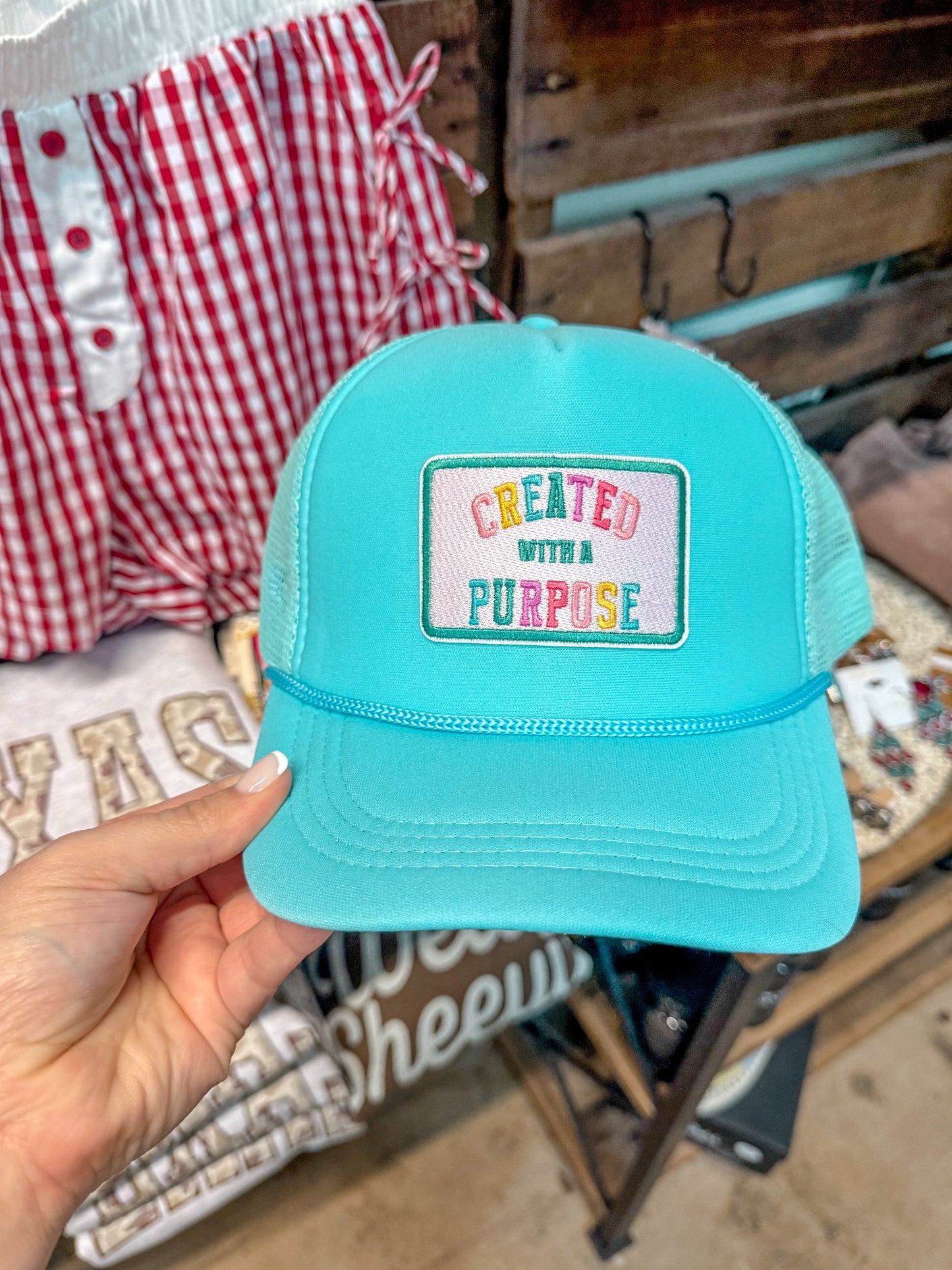 Created With A Purpose Trucker Hat