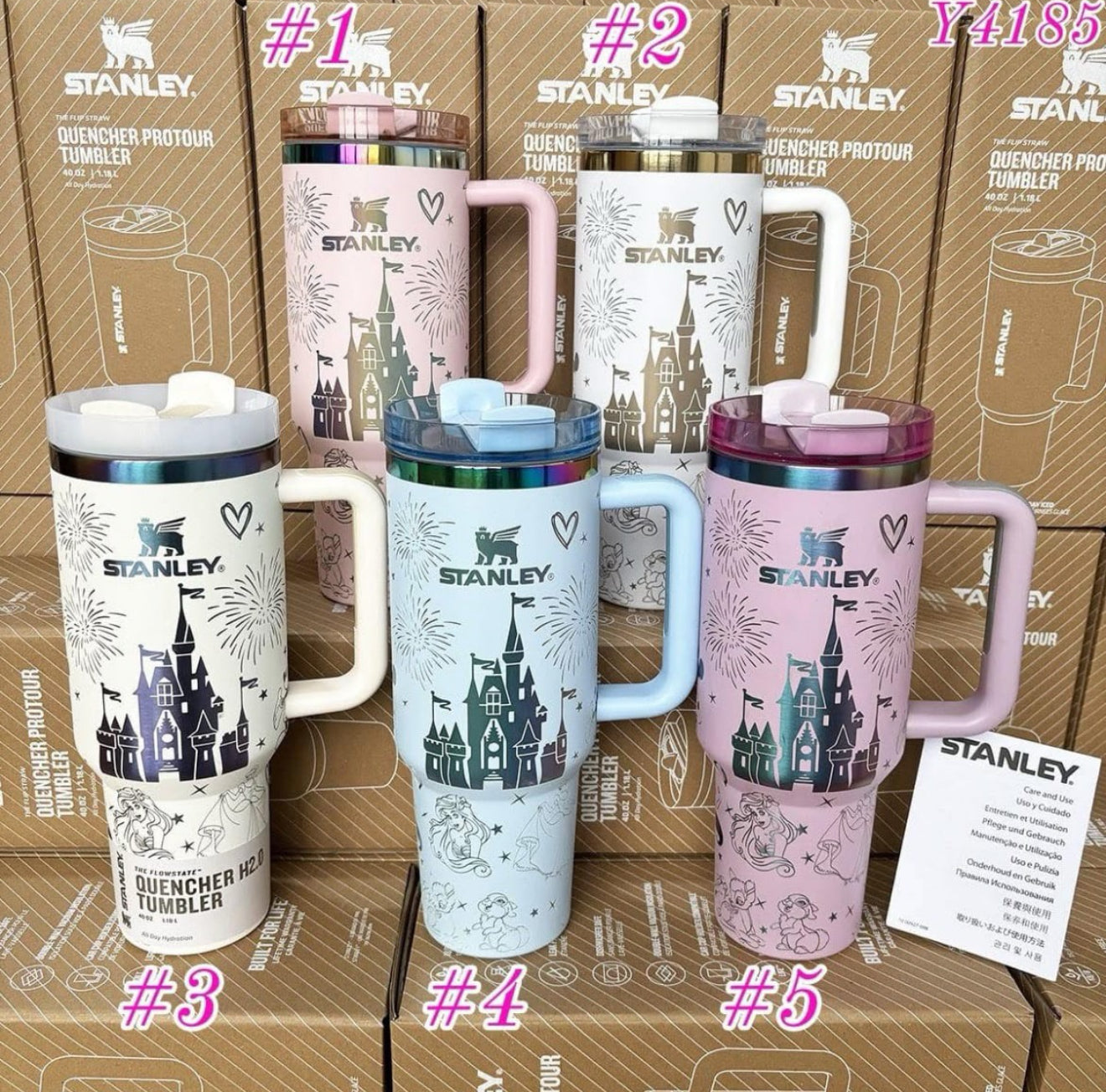 40oz Disney Castle Stanley