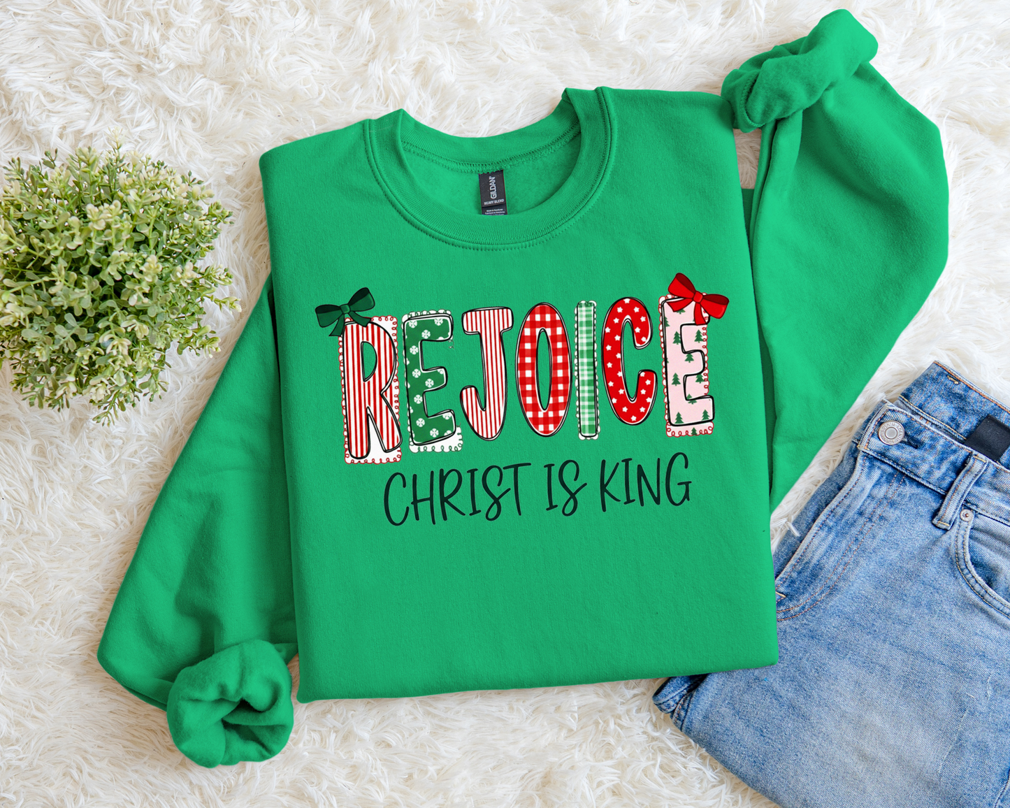Christ Is King Sweatshirt.