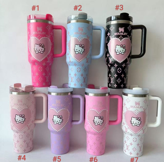 40oz Hello Kitty L*V Stanley