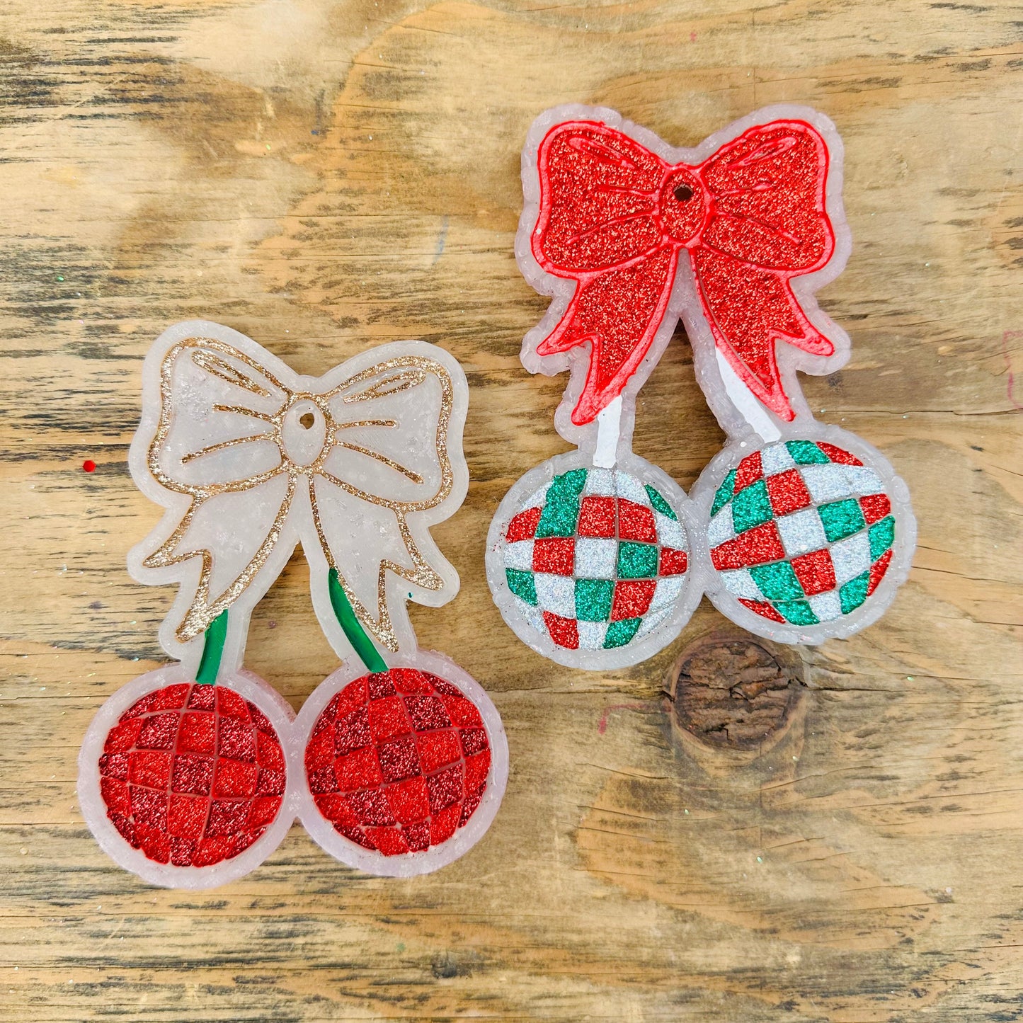 2025 Christmas Disco Cherries Car Freshie