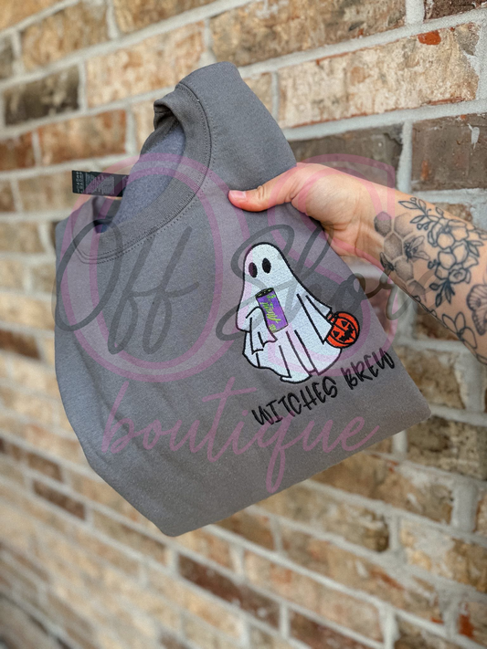 Ghostie Witches Brew CrewNeck