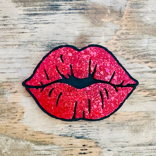 2026 Valentines Lips Car Freshie