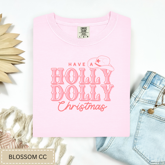 Holly Dolly Christmas Tee.