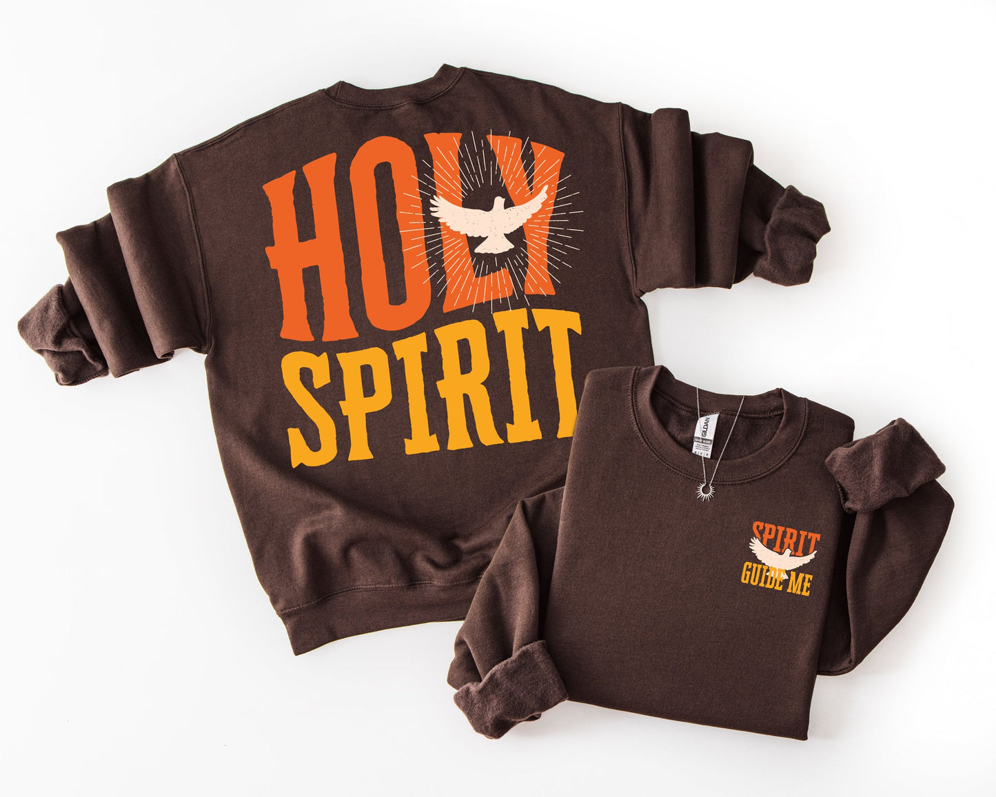 Holy Spirit Guide Me | Graphic Sweatshirt or Tee | Religious Everyday Wear