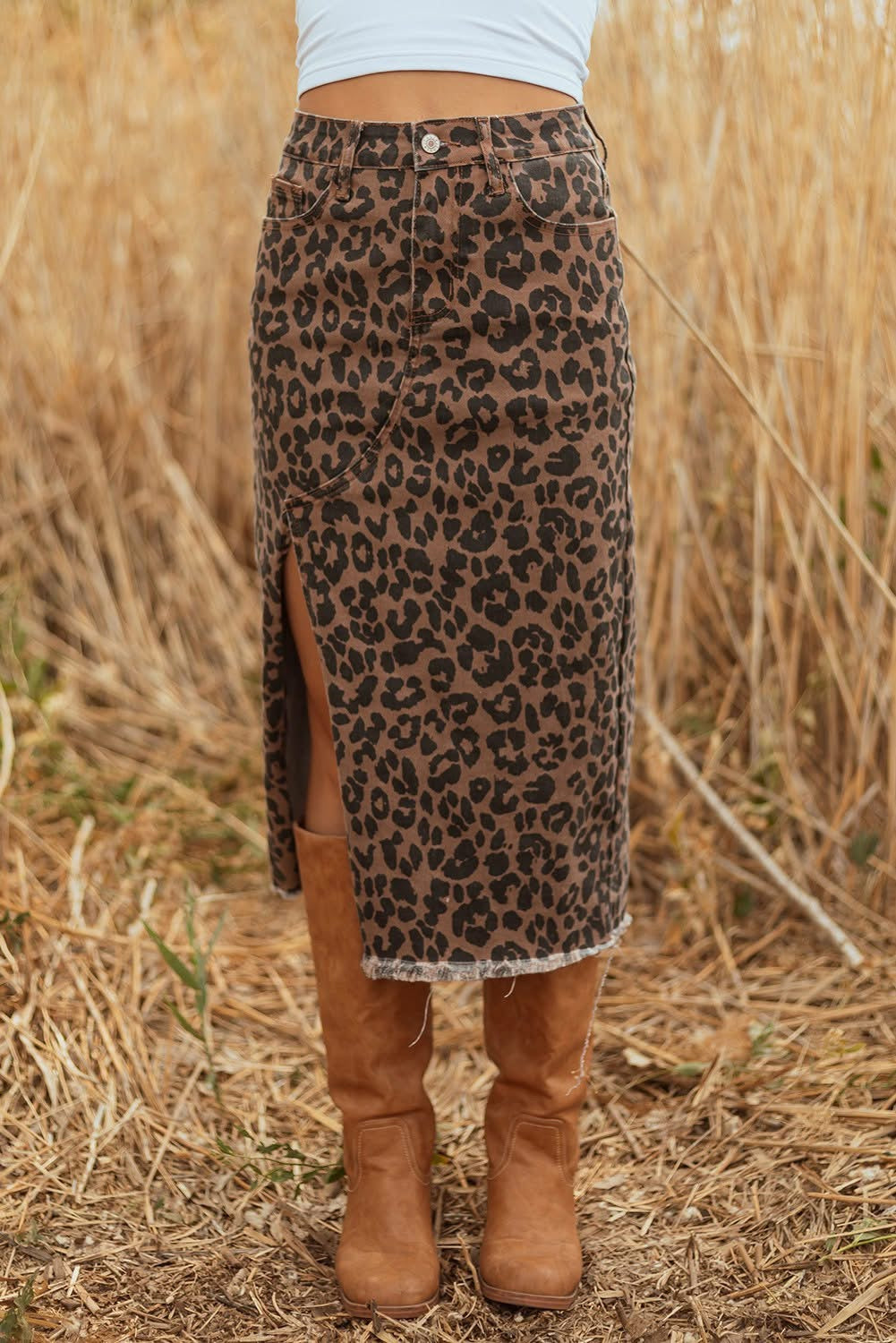 Leopard Skirt