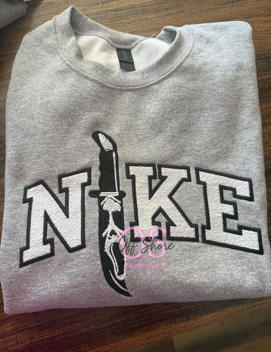 Custom Ghost Knife “Nike” Pullover