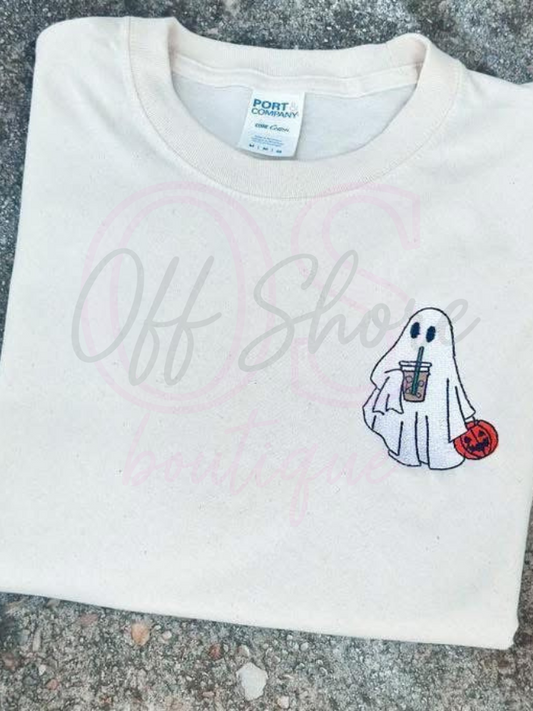 Iced Coffee Ghostie Tee